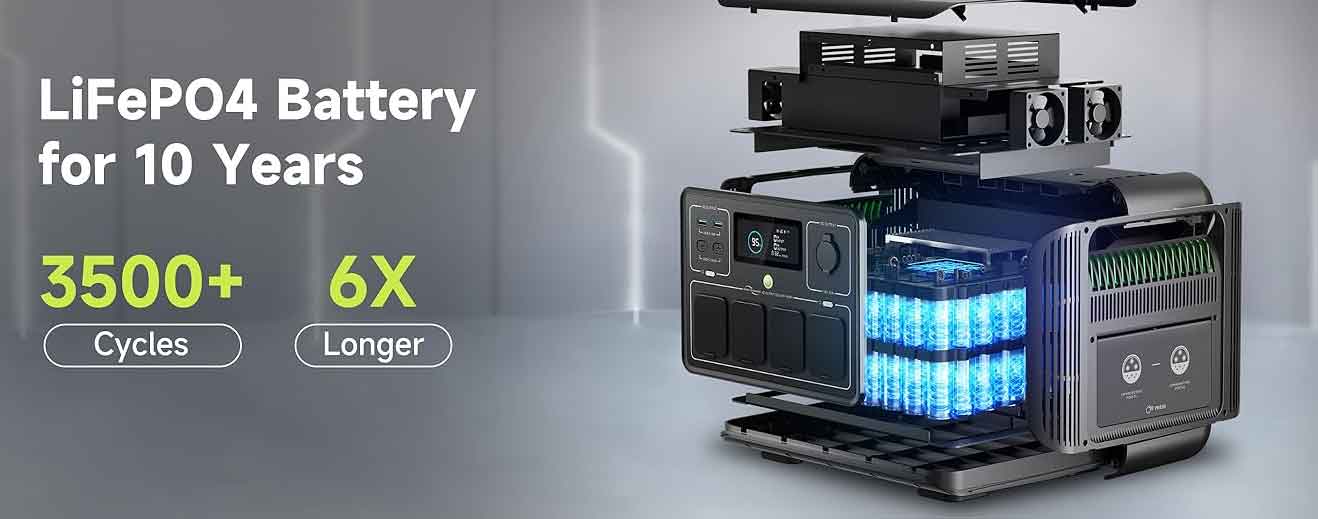 ALLPOWERS R1500 solar generator, portable power station