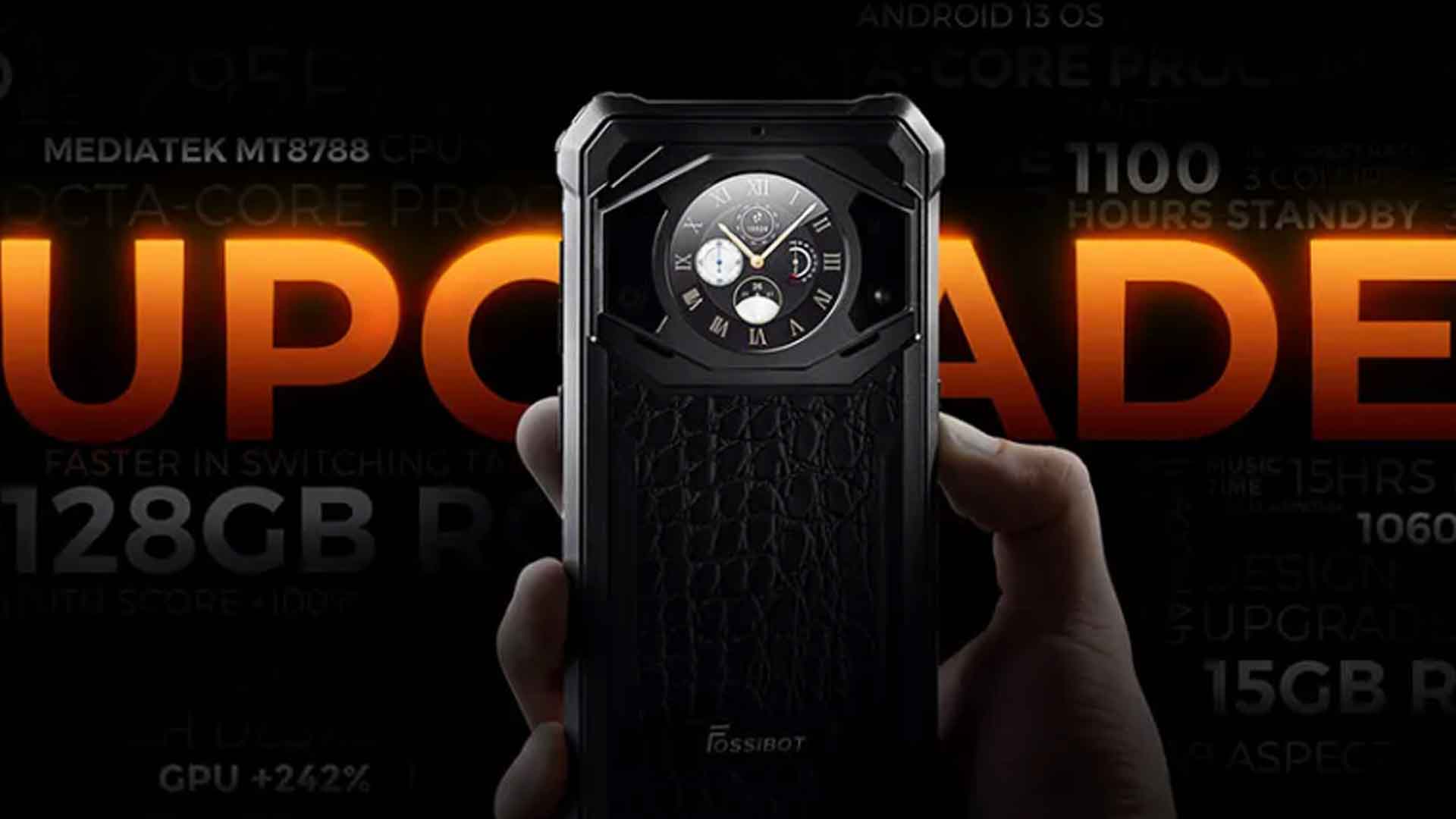 Fossibot F101 Pro rugged phone