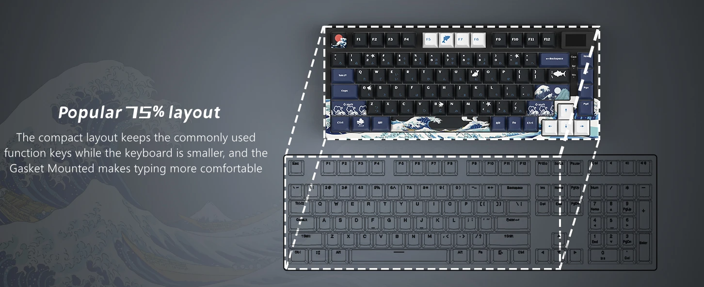 Womier S-K80 Gaming Keyboard